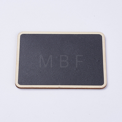 Wood Easel Chalkboard Place Card Holder Blackboards X-AJEW-G017-01A-1