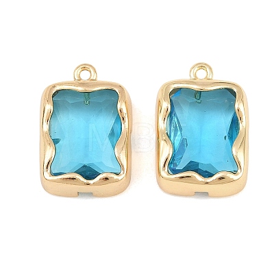 Brass Glass Pendants GL-CBABDD8-16G-06-1
