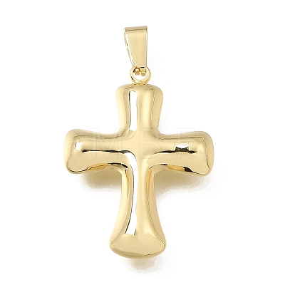 Easter Brass Pendants KK-E802-19G-B-1