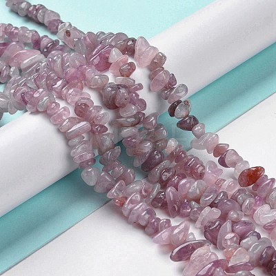 Natural Madagascar Rose Quartz Beads Strands G-O187-01-1