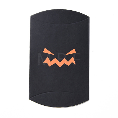 Halloween Pillow Boxes Candy Gift Boxes X-CON-L024-B08-1