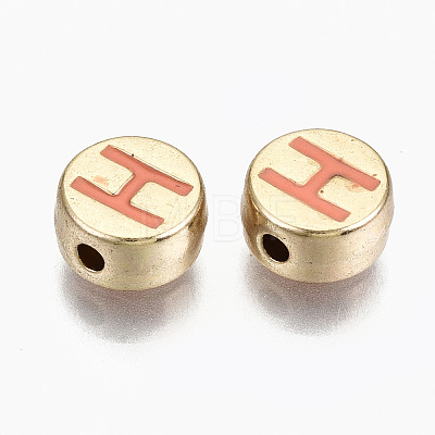 Alloy Enamel Beads LS-X-ENAM-S122-029H-RS-1