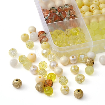 Acrylic Beads MACR-YW0002-61-1
