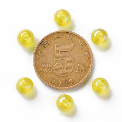 Transparent Acrylic Beads MACR-S370-B6mm-717-1