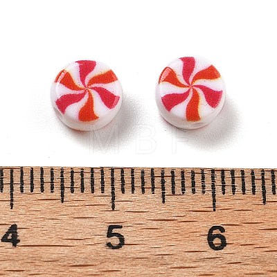 Two Tone Opaque Acrylic Beads OACR-D282-04A-1