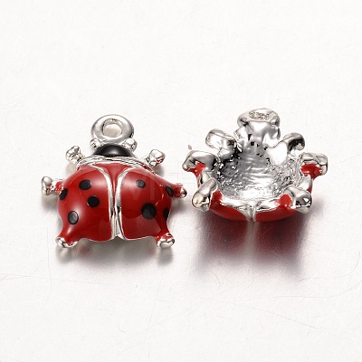 Alloy Enamel Charms X-EA4752Y-1