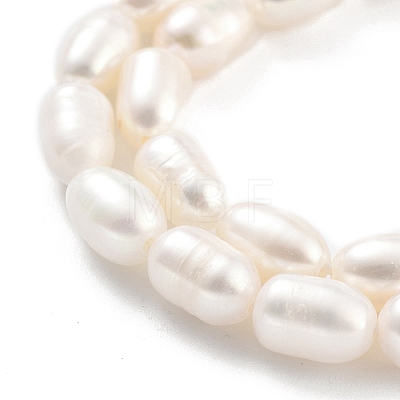 Natural Cultured Freshwater Pearl Beads Strands PEAR-P062-06E-1