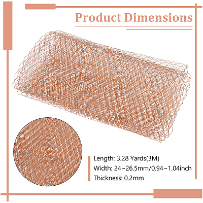 Nylon Net Mesh Fabric DIY-WH0430-479A-04-1