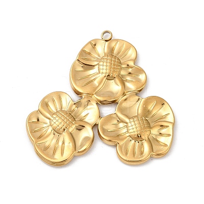 304 Stainless Steel Pendants STAS-C121-44G-G-1