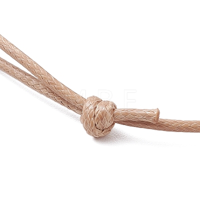 Adjustable Korean Waxed Polyester Cord Necklace Making AJEW-JB01310-01-1