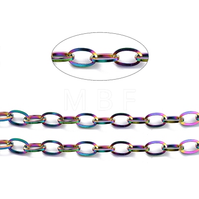 Ion Plating(IP) 304 Stainless Steel Cable Chains STAS-P301-02MC-1