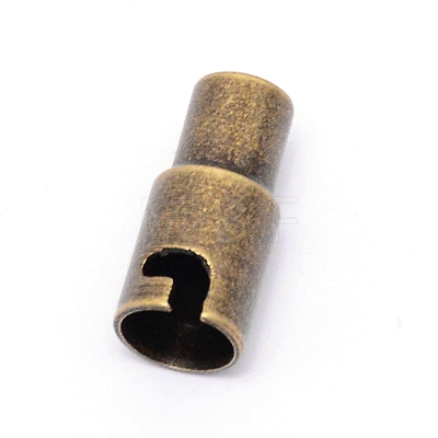 Brass Magnetic Clasps STAS-WH0038-07AB-1