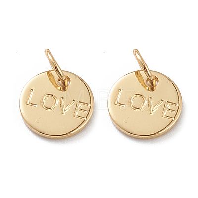 Brass Charms LS-KK-A149-01G-1