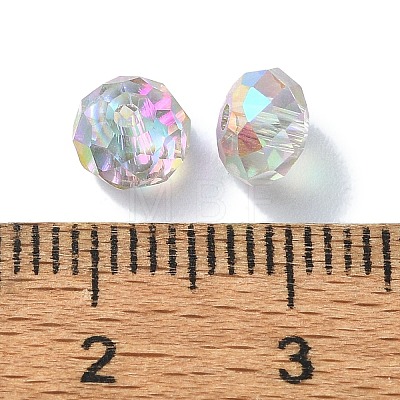 AB Color Plated Glass Beads EGLA-P059-03A-AB05-1