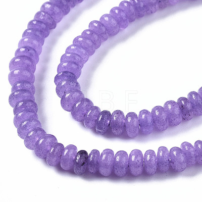 Natural White Jade Beads Strands G-S366-100-1