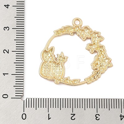 Thanksgiving Day Alloy Enamel Pendants FIND-Z064-03E-1