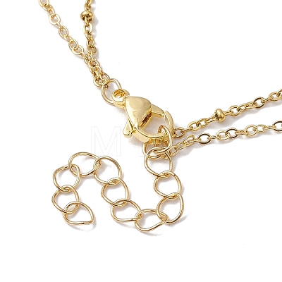 Stainless Steel Heart Pendant Necklaces for Women NJEW-JN04735-01-1