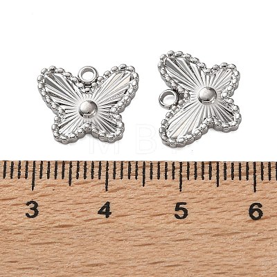 304 Stainless Steel Charms STAS-P440-02P-1