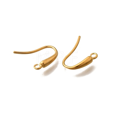 304 Stainless Steel Earring Hooks STAS-D310-01G-05-1