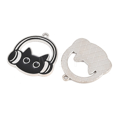 Alloy Enamel Pendants ENAM-L056-02P-01-1