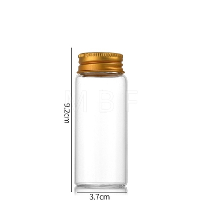 Clear Glass Bottles Bead Containers CON-WH0085-76F-02-1
