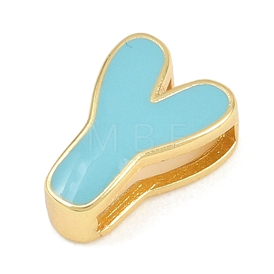 Brass Enamel Beads KK-CBA3FD6-08Y-G-1