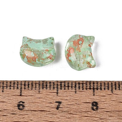 Picasso Transparent Glass Beads SEED-N012-07A-1