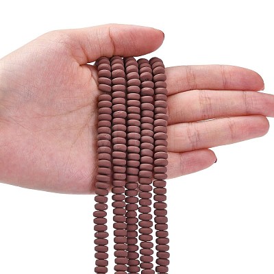 Handmade Polymer Clay Beads Strands CLAY-N008-008-125-1