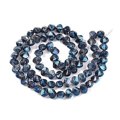 Electroplate Glass Beads Strands EGLA-T021-11G-1