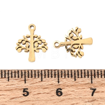 304 Stainless Steel Charms STAS-I151-16G-1