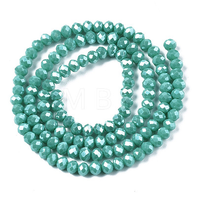 Electroplate Glass Beads Strands LS-EGLA-A034-P10mm-A03-1