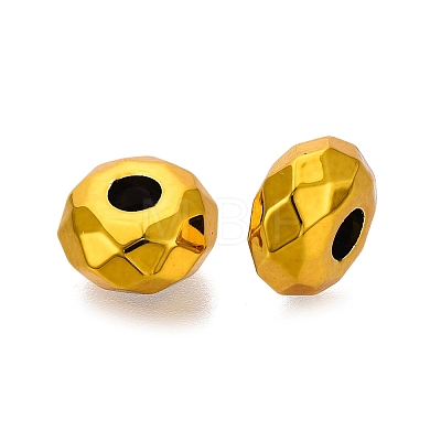 UV Plating Acrylic European Beads OACR-E033-22-09-1