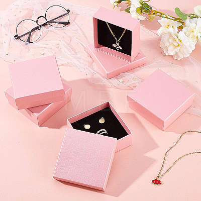 Cardboard Jewelry Boxes CBOX-WH0003-07-1