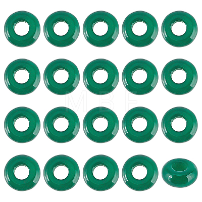 20Pcs Dyed Natural Malaysia Jade European Beads FIND-ME0003-87A-1