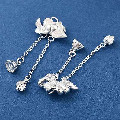 Alloy Tassel Big Pendants ENAM-M008-13S-1