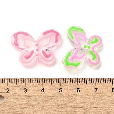 Transparent Acrylic Beads OACR-B020-11-1