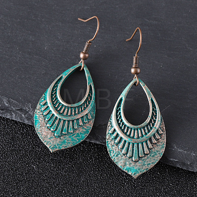 Bohemian Style Zinc Alloy Dangle Earrings FS-WG726AC-01-1