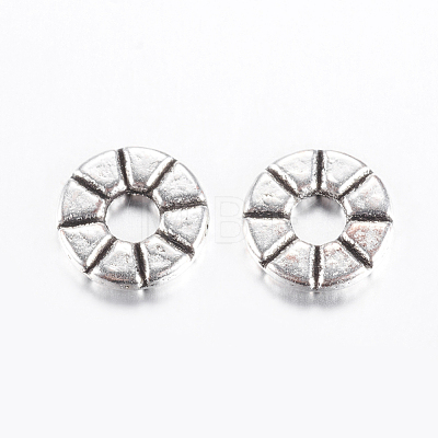 Tibetan Style Alloy Spacer Beads X-LF10461Y-1