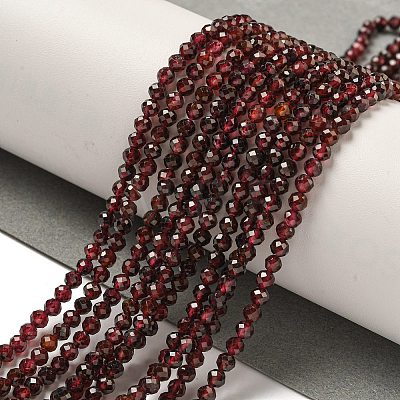 Natural Garnet Beads Strands X-G-I341-09C-1