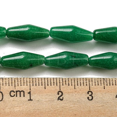 Natural White Jade(Dyed) Beads Strands G-A223-A07-01-1