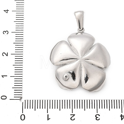 304 Stainless Steel Pendants STAS-Q349-01A-P-1