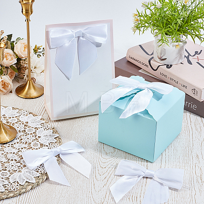36Pcs Polyester Packaging Ribbon Bowknot AJEW-ME0003-02A-1