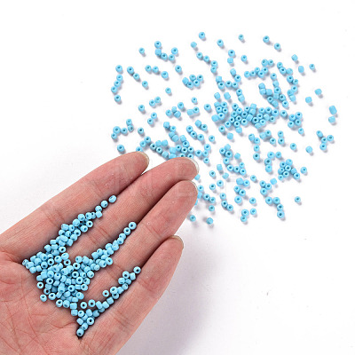 (Repacking Service Available) Glass Seed Beads SEED-C019-3mm-43-1