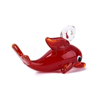 Handmade Lampwork Pendants LAMP-N034-23E-1