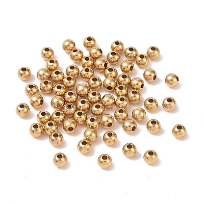 Brass Beads KK-P095-37-6mm-1
