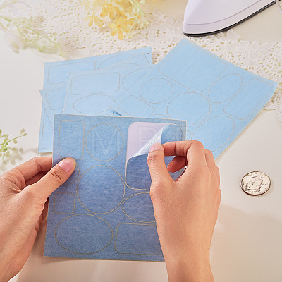 5 Sheets Denim Self-adhesive Patches PATC-TA0001-61A-1