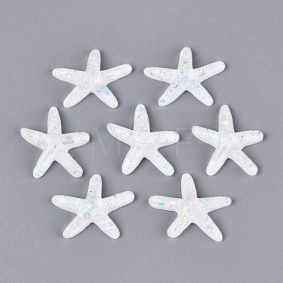 Transparent Resin Cabochons CRES-ZX003-01B-1