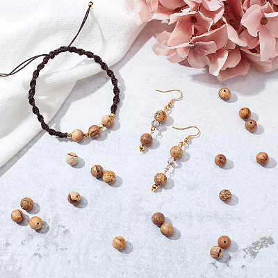 Natural Gemstone Beads Strands G-AR0003-80-1