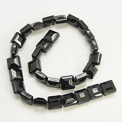 Electroplate Glass Beads EGLA-H002-E-05-1