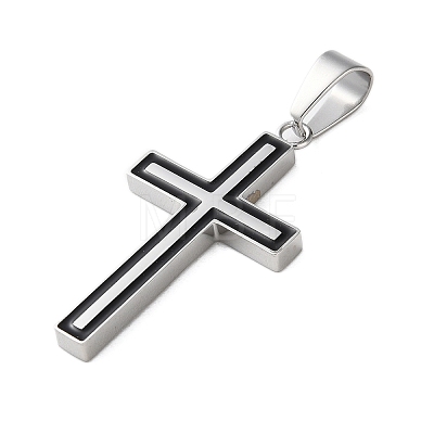 304 Stainless Steel Enamel Pendants STAS-G346-43P-1